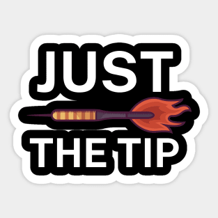 Just the tip Sticker